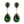 Load image into Gallery viewer, JENNIFER EMERALD DYNASTY EARRINGS
