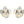 Load image into Gallery viewer, BLANC FLORENCE STUDS