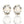 Load image into Gallery viewer, DYNASTY PANTHER CRYSTAL STUDS