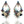 Load image into Gallery viewer, VIOLET CARNIVALE CHANDELIERS