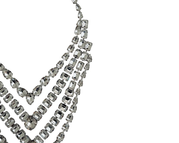 Dynasty Étoile - Titanide Chandelier Crystal Necklace
