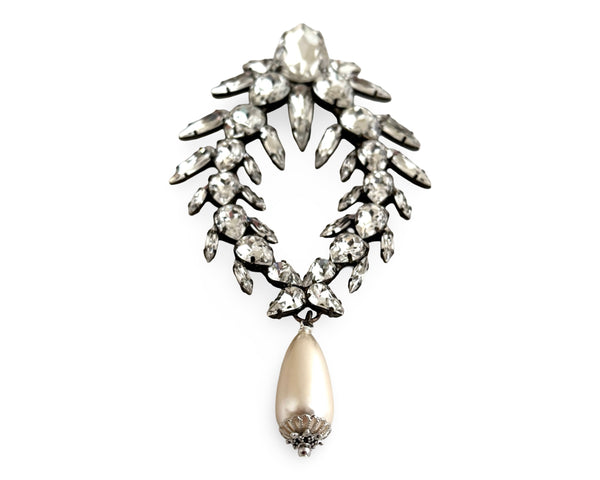 CELESTIAL TITAN CRYSTAL BROOCH