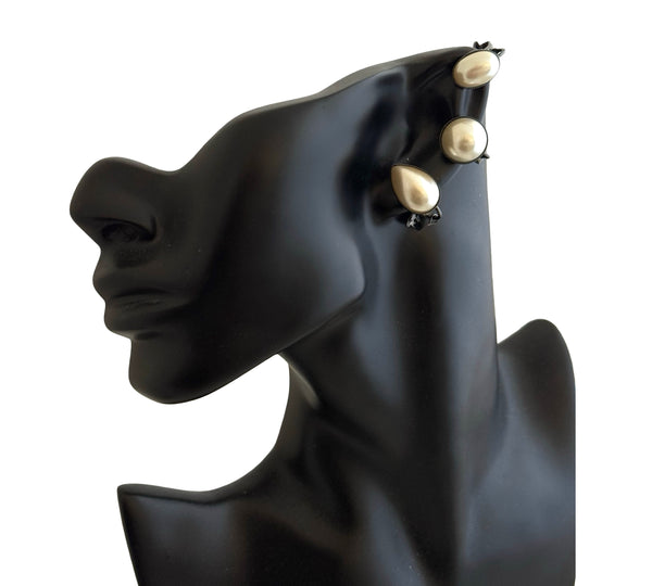 SERAPHIM COCO PEARL EAR CUFF SET