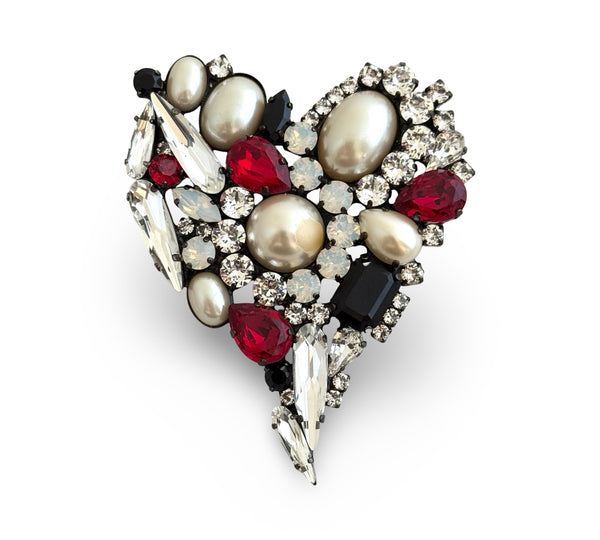 BROOCH DYNASTY SACRED HEART LARGE PIN
