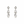 Load image into Gallery viewer, CRYSTAL FAITH DROP EARRINGS - SS26OC
