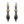 Load image into Gallery viewer, GALACTICA DROP EARRINGS - SS26OC
