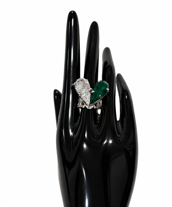 EMERALD HEART RING - SS26OC
