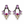 Load image into Gallery viewer, BLACK PEARL DROP EARRINGS - SS26OC
