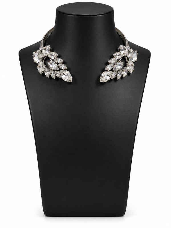CRYSTAL DIAMOND FLAME COLLAR - SS26OC