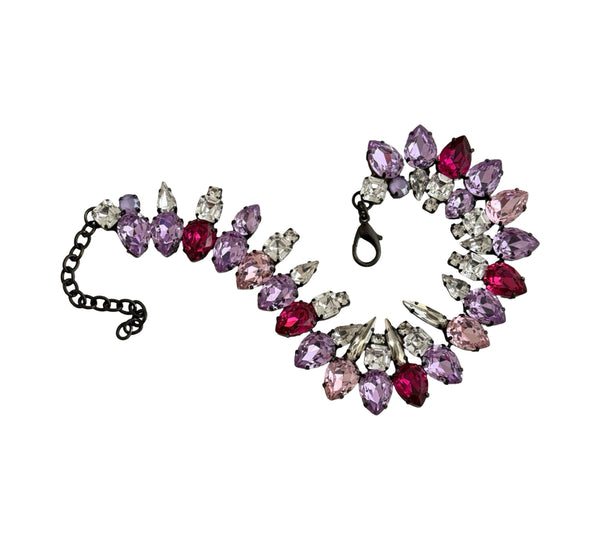 DISCO DYNASTY ELIZA CRYSTAL CHOKER