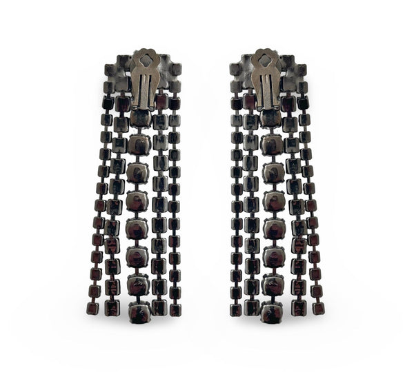 MUSE DYNASTY WHITE OPAL DROP EARRINGS - JUSS