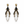 Load image into Gallery viewer, CRYSTAL NAVETTE DROP EARRINGS - SS26OC
