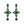 Load image into Gallery viewer, ERINITE CROSS FLOWER DROP EARRINGS - SS26OC
