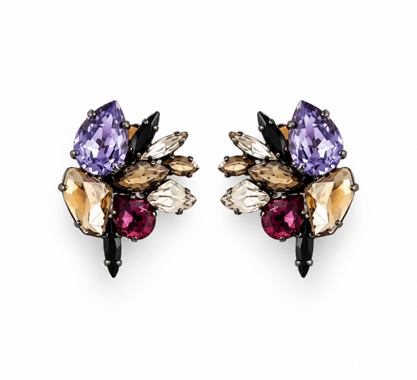VIOLET ASTRA STUD EARRINGS - SS26OC