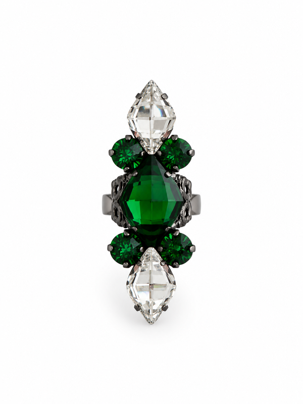 EMERALD CRYSTAL RING - SS26OC