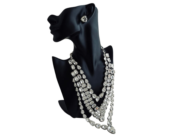 Dynasty Étoile - Titanide Chandelier Crystal Necklace