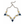 Load image into Gallery viewer, CRYSTAL MIDNIGHT SAPPHIRE TRINITY NECKLACE - SS26OC
