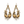 Load image into Gallery viewer, BUTTERFLY CHANDLIER EARRINGS - SS26OC
