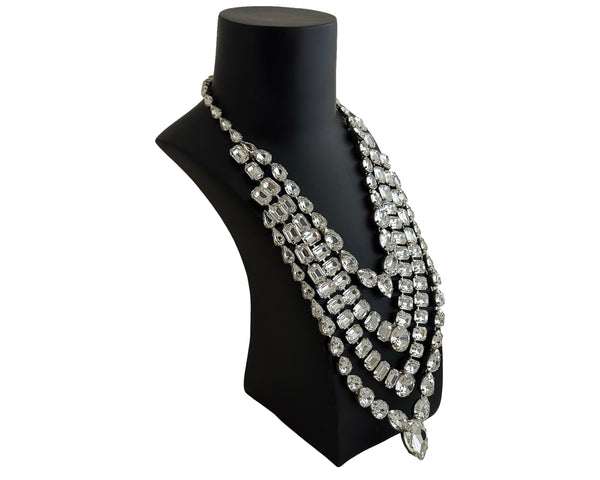 Dynasty Étoile - Titanide Chandelier Crystal Necklace