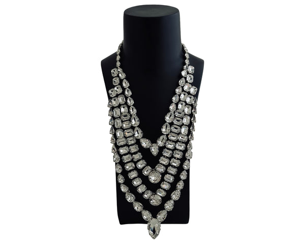 Dynasty Étoile - Titanide Chandelier Crystal Necklace