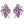 Load image into Gallery viewer, VIOLET GENA STUD EARRINGS - SS26OC
