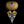 Load image into Gallery viewer, AURUM DYNASTY SACRED HEART BROOCH
