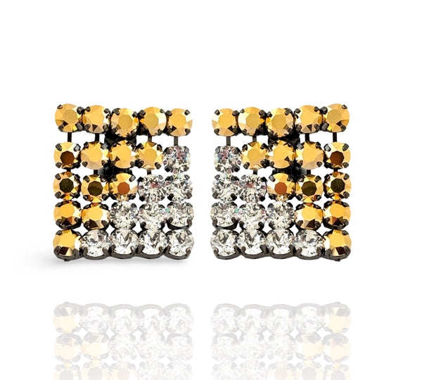 DYNASTY AURUM MONROE STUD EARRINGS