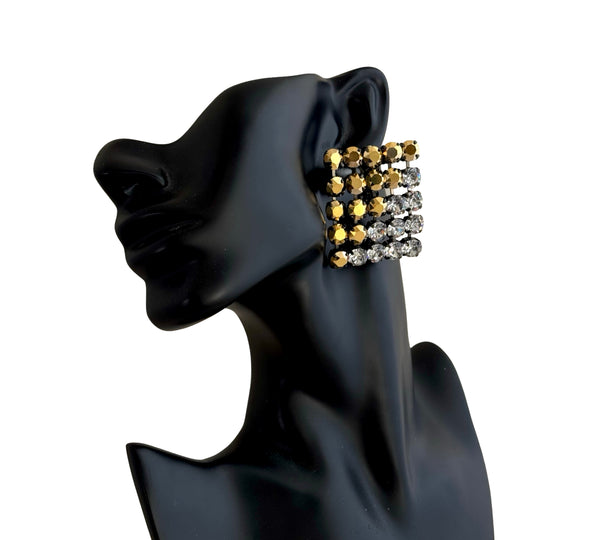 DYNASTY AURUM MONROE STUD EARRINGS