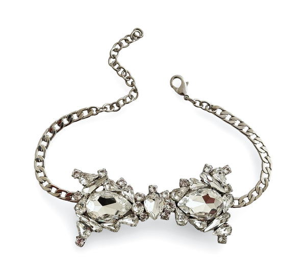 THOMAS CRYSTAL BOW TIE