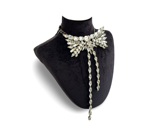 COCO CARTER CRYSTAL BOW TIE