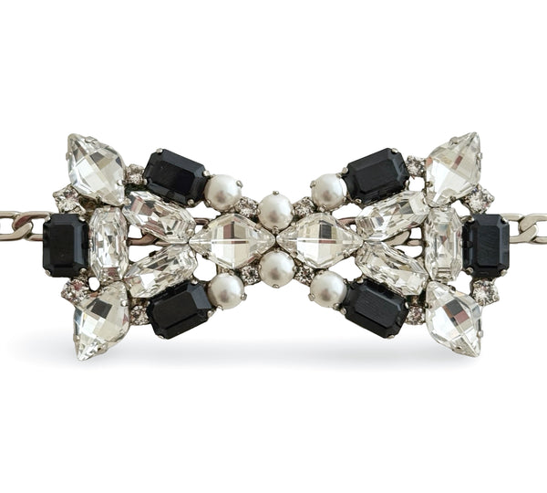 KARLY CRYSTAL BOW TIE