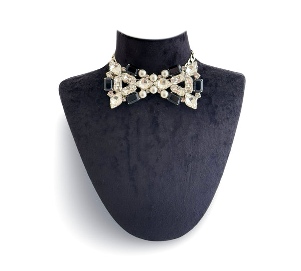 KARLY CRYSTAL BOW TIE