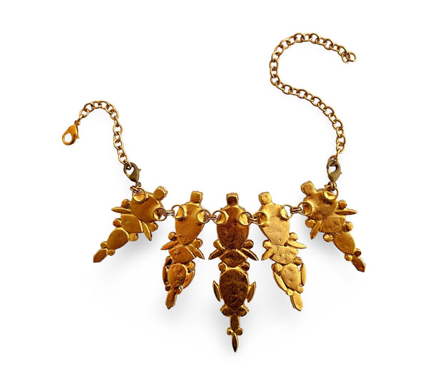 GLADIATOR GOLDEN BRONZE NECKLACE - MSS