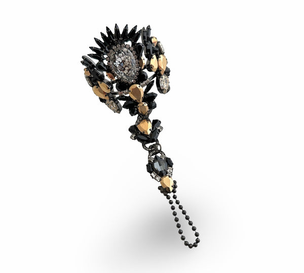 Glamazon Black Knight Crystal Handpiece - MSS