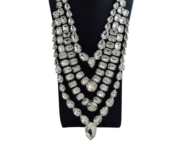 Dynasty Étoile - Titanide Chandelier Crystal Necklace