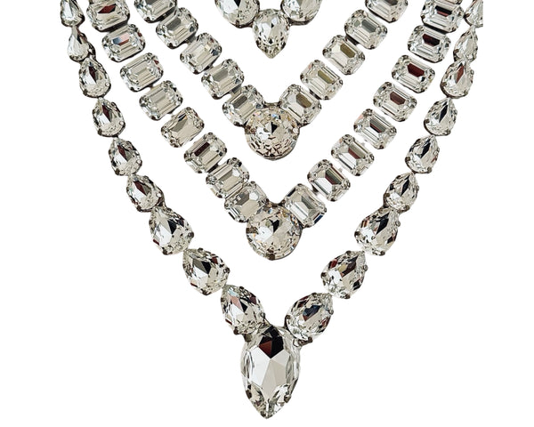 Dynasty Étoile - Titanide Chandelier Crystal Necklace