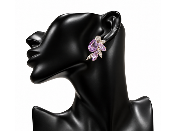 VIOLET GENA STUD EARRINGS - SS26OC
