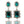 Load image into Gallery viewer, Dynasty Angelina Emerald Earrings
