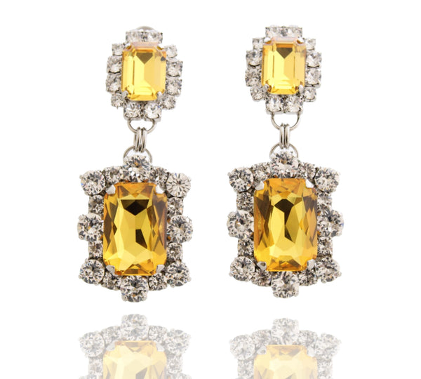 Dynasty Angelina Citrine Earrings