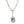 Load image into Gallery viewer, Dynasty Diana Aquamarine Pendant Necklace
