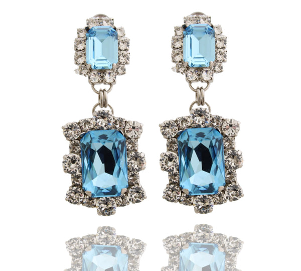 Dynasty Angelina AquaMarine Earrings