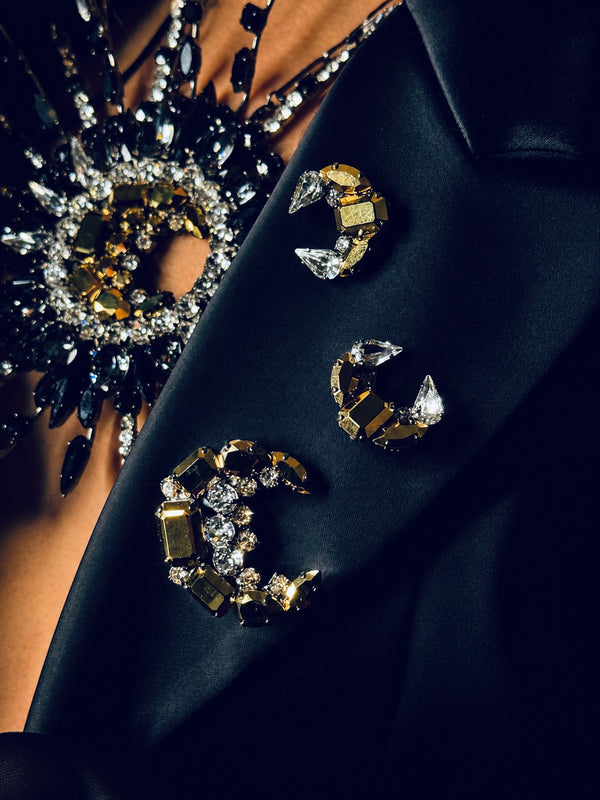 LUNAR DYNASTY - LUNE DUO BROOCH SET