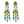 Load image into Gallery viewer, CHRYSILLIA PASTEL CHANDELIER EARRINGS - AGSS
