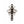 Load image into Gallery viewer, CRYSTAL CHAIN CROSS RING - SS26OC
