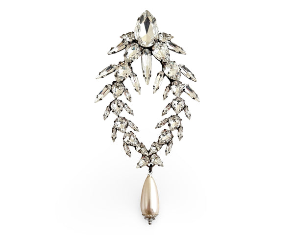 CELESTIAL TITAN CRYSTAL BROOCH