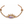 Load image into Gallery viewer, CRYSTAL LUMIERE ROSE EYE CHOKER - SS26OC
