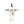Load image into Gallery viewer, BROOCH DYNASTY TITAN CROSS PIN
