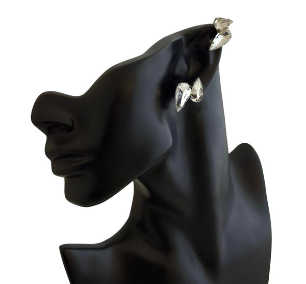 SERAPHIM TWIN TEARDROP EAR CUFF SET