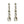 Load image into Gallery viewer, Dynasty Étoile - Celestial Drop Earrings
