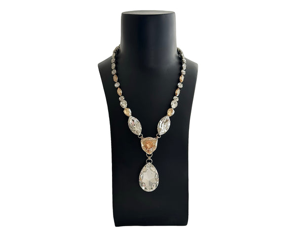 Dynasty Étoile - Imperial II Crystal Champagne Necklace